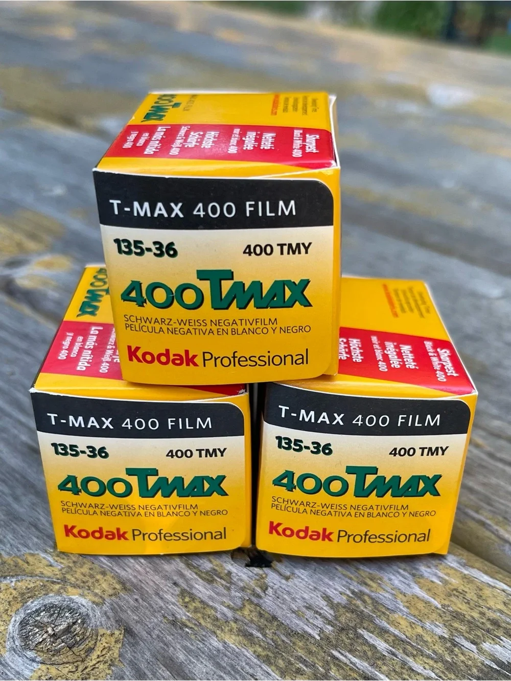 Kodak Professional 400 T-Max Black & White Negative 35mm Film